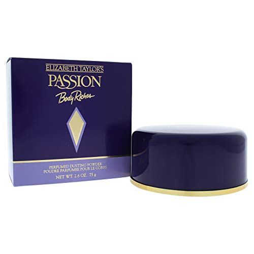 Elizabeth Taylor Passion Women’s Perfumed Body Powder 2.6 oz - Evening Floral Scent