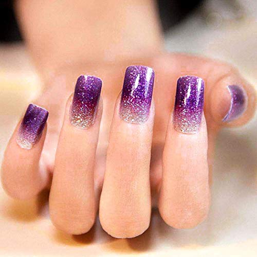 Sethexy 12-Color Holographic Glitter Powder for Nail Art (A)
