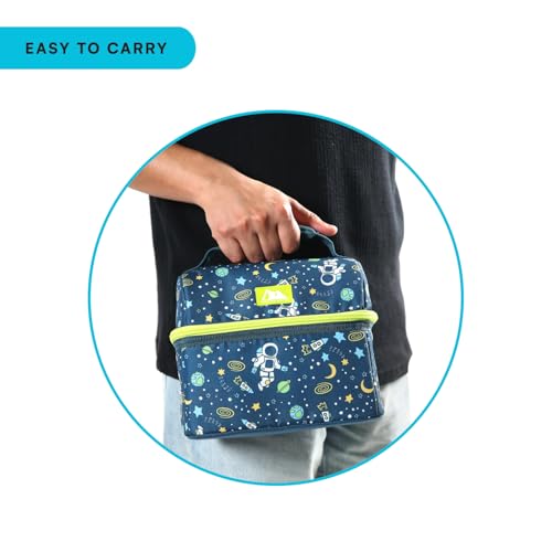 Arctic Zone Kids Dual Compartment Lunch Box with Ice Pack