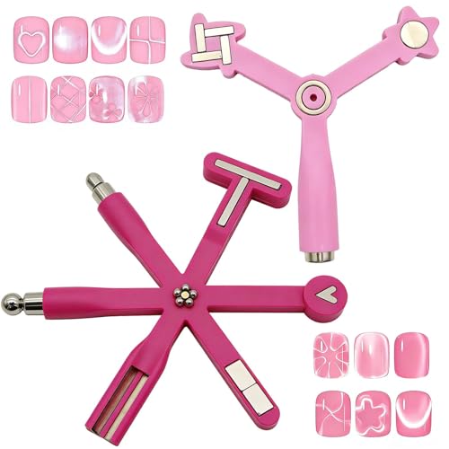 Cat Eye Nail Art Magnet Tool - Strong Magnetic Wand for Gel Polish (2 Pack)