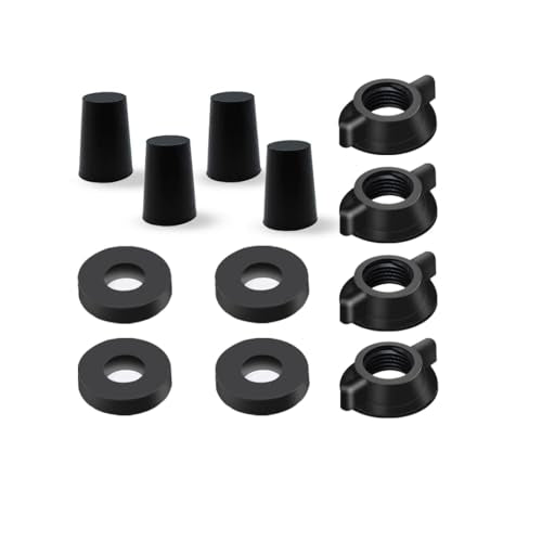 Berkey Water Filter Replacement Kit - 4 Wing Nuts, Washers & Plugs