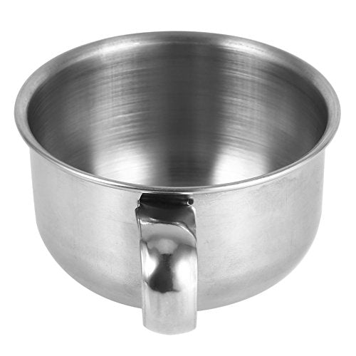 Stainless Steel Shaving Bowl for Men - Soap Mug & Lather Cup