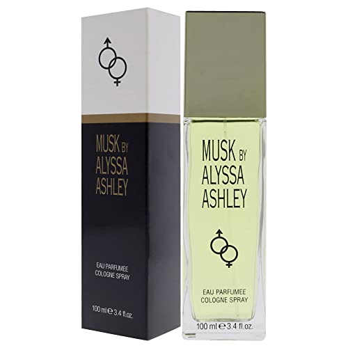 Alyssa Ashley Musk Perfume - Unisex Floral Woody Fragrance - 3.4 oz Spray