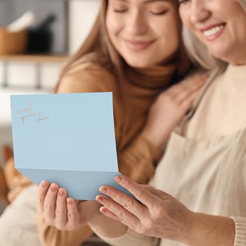 Elegant Thank You Cards Set of 30 with Envelopes & Stickers