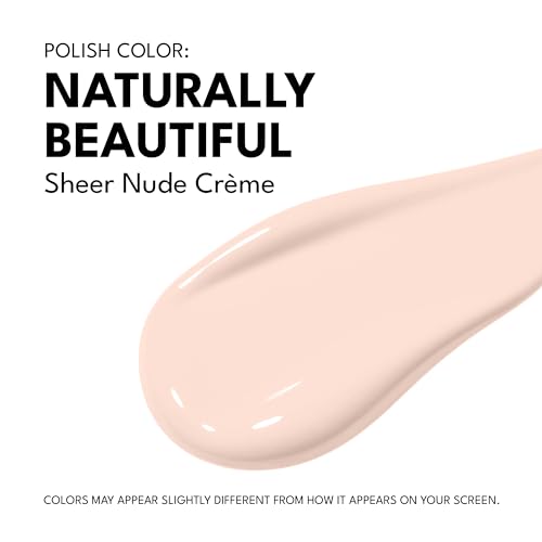 RC Red Carpet Manicure LED Gel Polish - Sheer Nude Crème, 21 Days Chip-Free