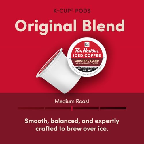 Tim Hortons Original Blend KCUPs for Iced Coffee - 10ct