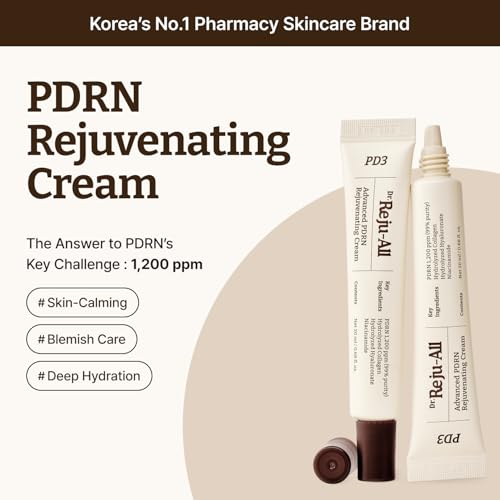 Dr. Reju-All Rejuvenating Cream & LC-Ceramide Barrier Cream - Hydrating Face Moisturizer Duo for Glass Skin | Korean Anti-Aging Skincare