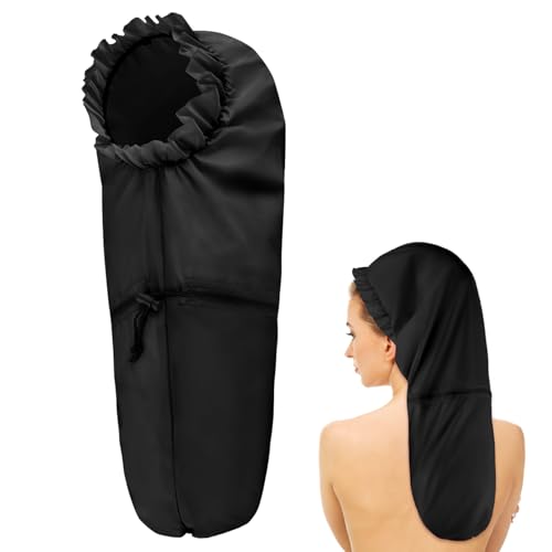 Extra Large Waterproof Shower Cap for Braids & Long Hair