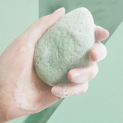 6 Pack Natural Konjac Facial Sponges for Gentle Cleansing