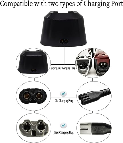 Kaynway Hair Clippers Charging Stand Dock Base for Wahl Magic Senior - Black