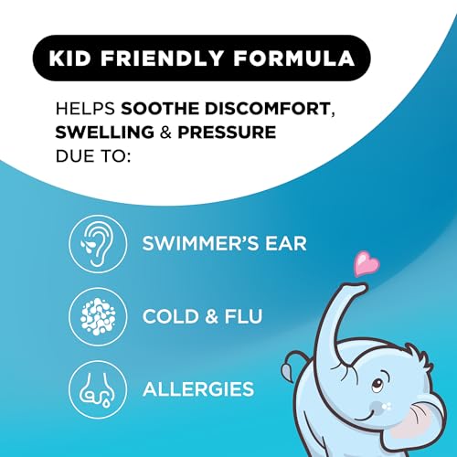 LIPO Kids Ear Pain Relief Drops - 4% Lidocaine for Earaches