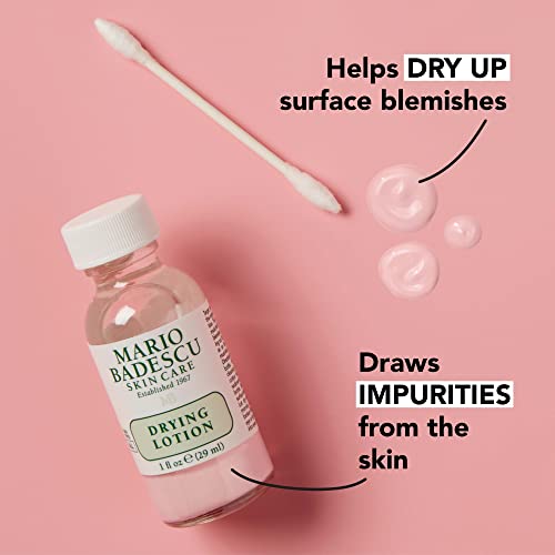 Mario Badescu Drying Lotion - Acne Spot Treatment with Salicylic Acid 1oz