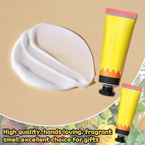 24-Pack Pencil-Shaped Hand Cream Set for Teacher Appreciation Gifts