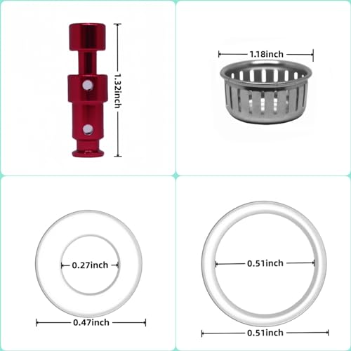Instant Pot Pro 60 & Duo Evo Plus 6 Qt Replacement Sealing Ring Set