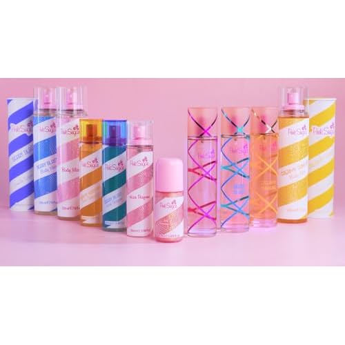 Pink Sugar Eau de Toilette Perfume for Women, Floral + Fruity Scent, Notes of Raspberry, Cotton Candy, and Vanilla, Sweet and Sensual Fragrance