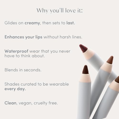 Ravie Beauty Soft Definition Lip Liner - Waterproof Fig (Neutral Mauve)