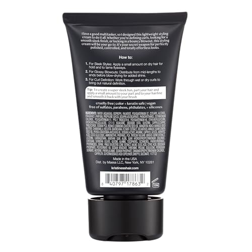 Kristin Ess Curl Cream for Hair - Lightweight Hold & Frizz Control