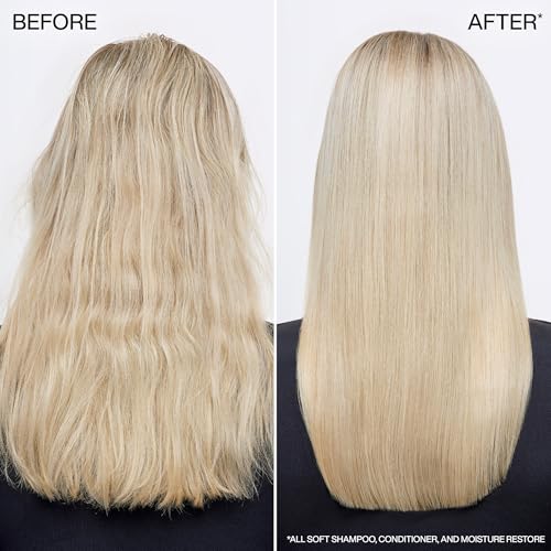 Redken All Soft Moisture Restore Leave-In Treatment For Dry, Brittle Hair - Hair Treatment For Humidity, Heat and Frizz Protection