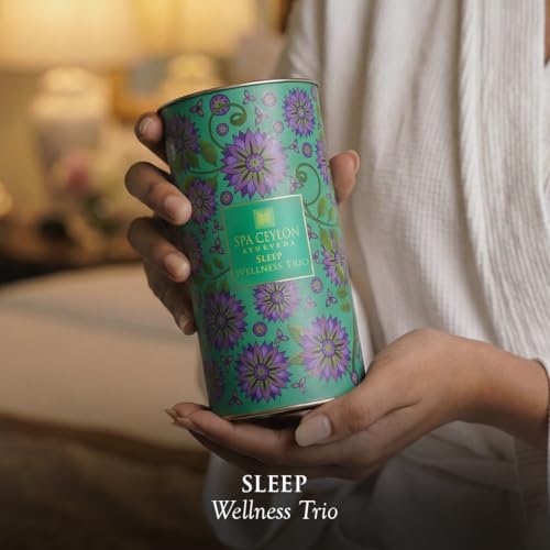 SPA CEYLON Sleep Wellness Trio Set - Ayurvedic Calming Body Care Essentials