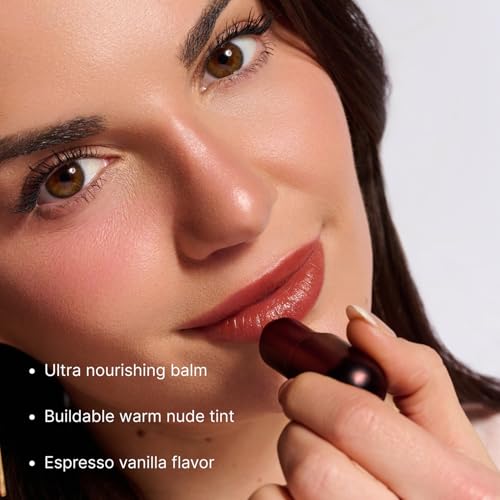 Winky Lux Espresso-Vanilla Scent Hydrating Lip Balm in Warm Nude Tint