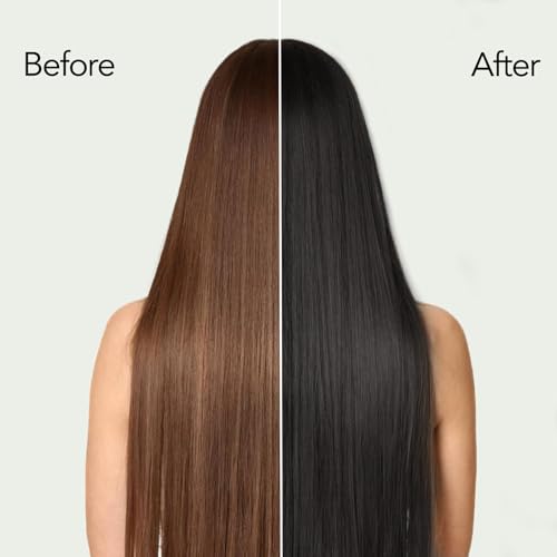 Onilyua Black Hair Dye Shampoo with Argan Oil for 100% Gray Coverage
