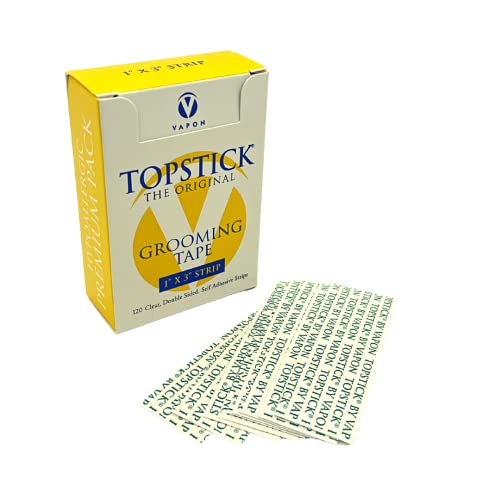 Vapon Topstick Clear Double-Sided Medical Adhesive Tape - 120 Count