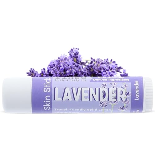 Rinse Bath & Body Lavender Solid Lotion Stick - 0.5 oz Natural Moisturizer