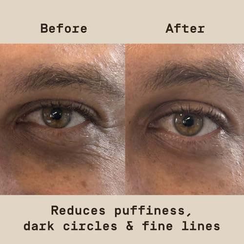PAPATUI Men's Under Eye Patches - Reduce Puffiness & Dark Circles, 6 Ct