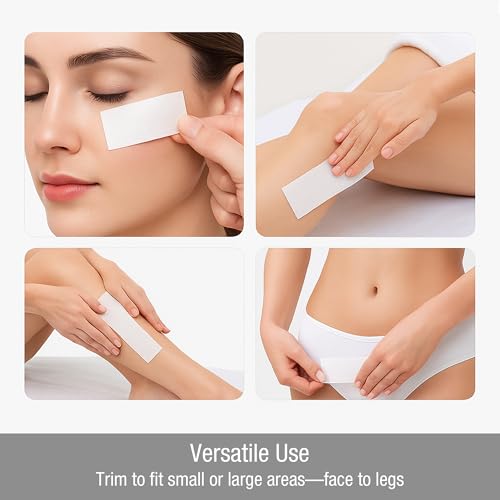 250 Count Heavy Duty Non Woven Waxing Strips for Hair Removal
