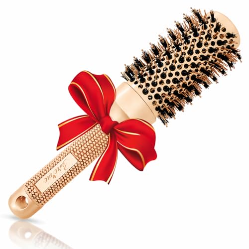Care Me 1.7 Inch Professional Blow Dry Round Brush - Ceramic Barrel for Styling & Straightening