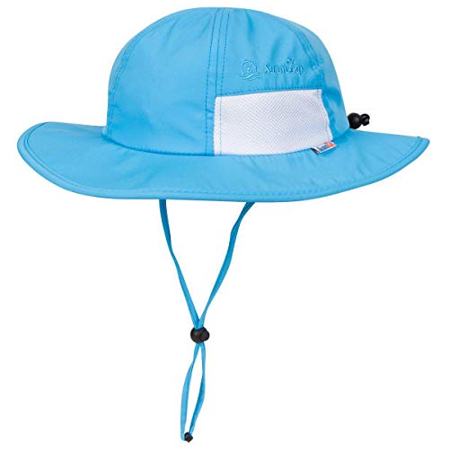SwimZip UPF 50+ Wide Brim Sun Hat for Babies, Toddlers, and Kids