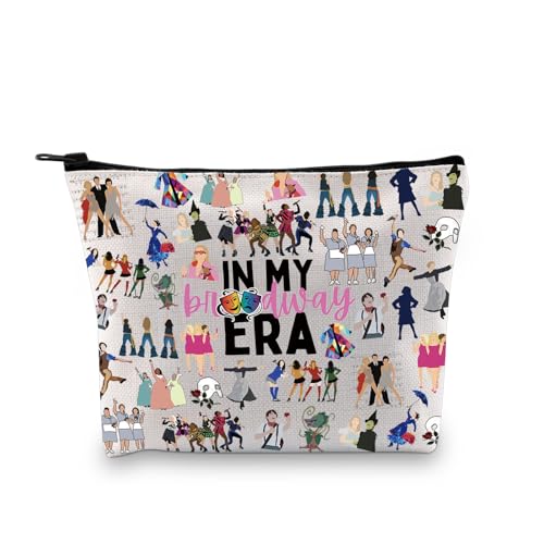 Musical Theatre Zipper Pouch - In My Musical Era Makeup Bag