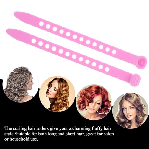40Pcs Hair Root Perm Bars - Fluffy Curling Rollers for Salon and Home
