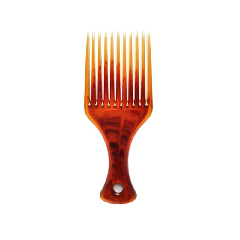 Oil Hairstyle Comb for Men 8.26 Inch Wide Tooth Hair Styling Comb with Scalp Massage Lightweight Salon Tool for Slicked-Back and Pomade Hairstyles 2 Pack