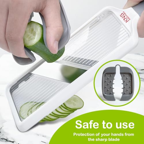Adjustable Mandoline Slicer - Stainless Steel Vegetable Cutter
