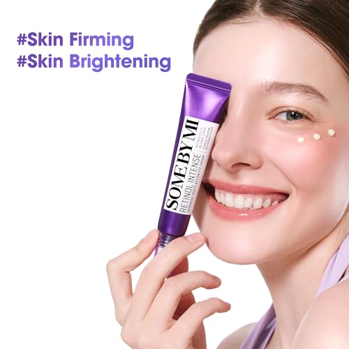 SOME BY MI Retinol Eye Cream Pack of 1 – Brightening Anti-Aging Under Eye Treatment