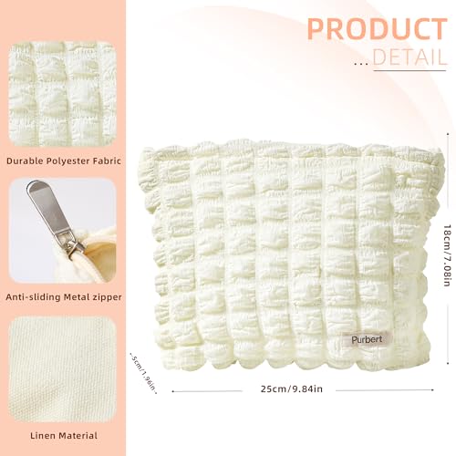 Large Capacity Bubble Cloud Makeup Bag - Travel Organizer