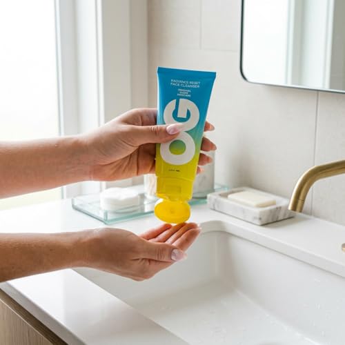 Original Glow Skincare Reset Face Cleanser 100ml – Gentle Pre & Postbiotic Face Wash for Sensitive Skin & Acne-Prone Skin
