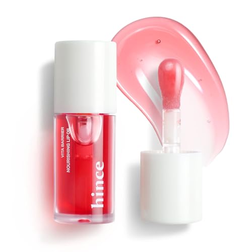 HINCE Vita Barrier Lip Oil 01 Kingsberry - Hydrating Lip Gloss 1 Fl Oz
