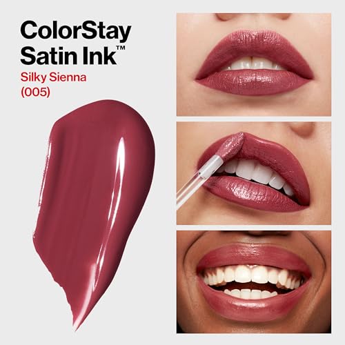 Revlon ColorStay Satin Ink Lipstick - Silky Sienna 0.17 fl oz