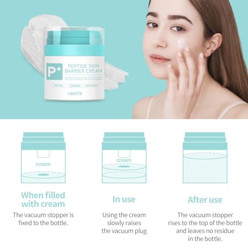 #OOTD Peptide Skin Barrier Face Moisturizer - Hydrating Korean Skincare for Sensitive & Dry Skin, 1.69 fl oz