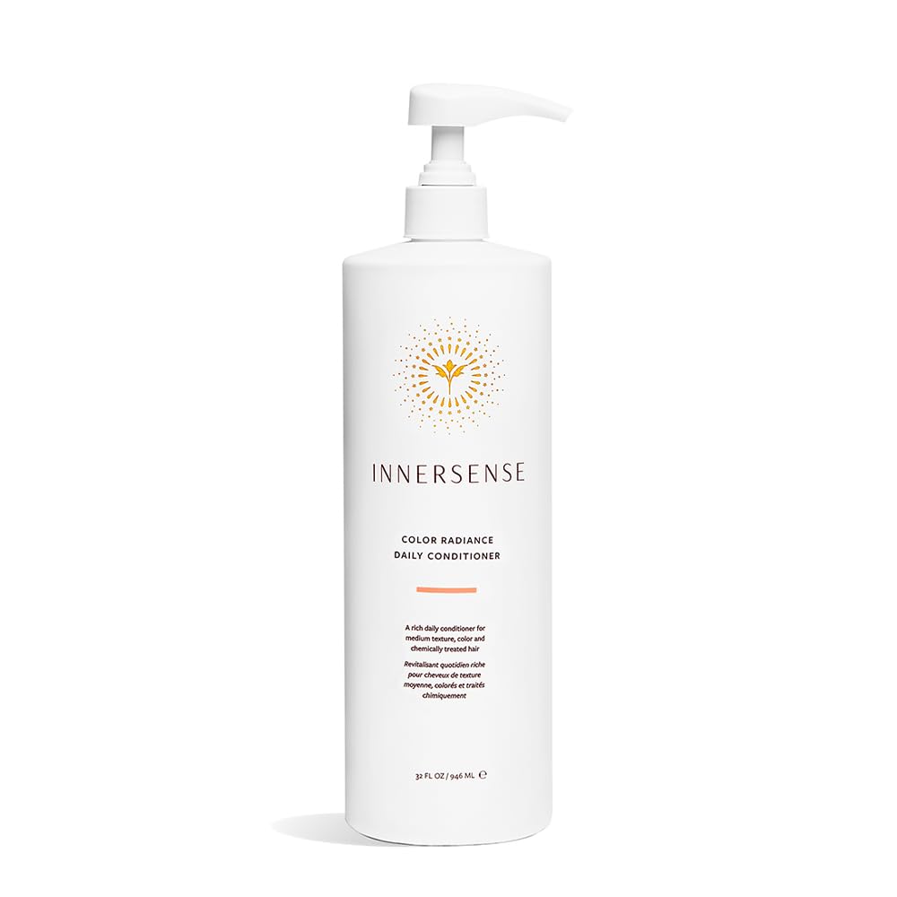 INNERSENSE Organic Beauty - Natural Color Radiance Daily Conditioner | Non-Toxic, Cruelty-Free, Clean Haircare