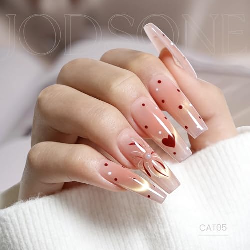 JODSONE Holographic Cat Eye Gel Nail Polish 16.5ml - UV Curing