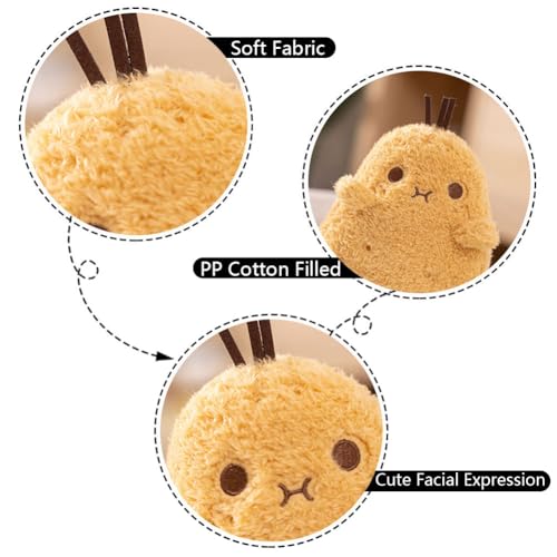 9.8 Inch Soft Potato Plush Toy - Cute Stuffed Animal Pillow