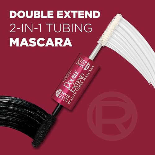 L'Oreal Paris Double Extend Tubing Mascara - Lengthening & Smudgeproof