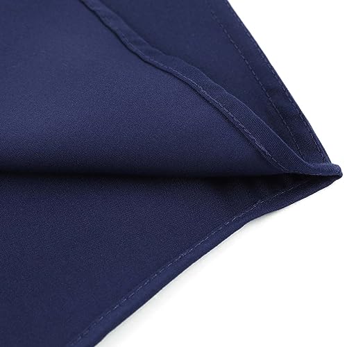 DILBYKE Boys’ Navy Long Sleeve Dress Shirt with Tie - 9-10 Years Uniform