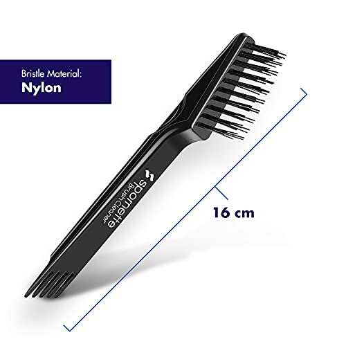 Spornette Double-Headed Hair Brush Cleaner Tool for All Brushes