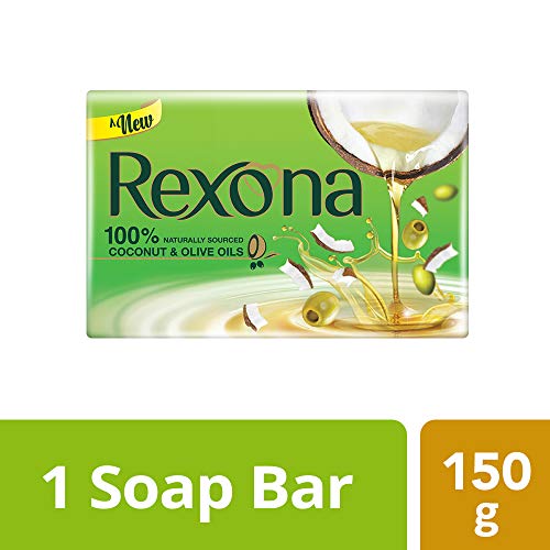 Rexona Coconut & Olive Oil Soap for Silky Soft Skin - 150g