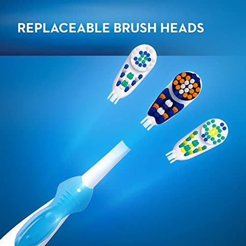 Oral-B 3D White Action Battery Toothbrush with Brush Heads