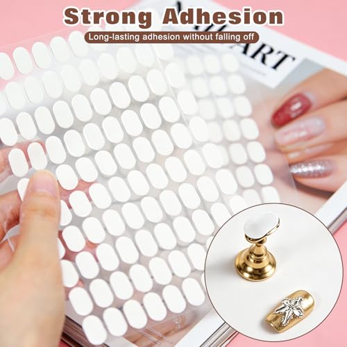 1200 Pcs Double Sided Nail Tape for Press On Nails & Displays